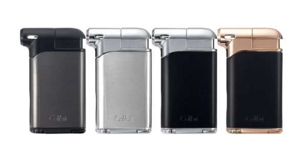 Pfeifenfeuerzeug Colibri Pacific II mit Pfeifenstopfer